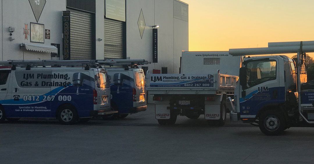 LJM Plumbing Group, on the job